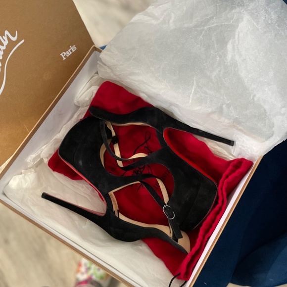 Christian Louboutin Marlenalta 150 Veau Velours - Picture 6 of 14